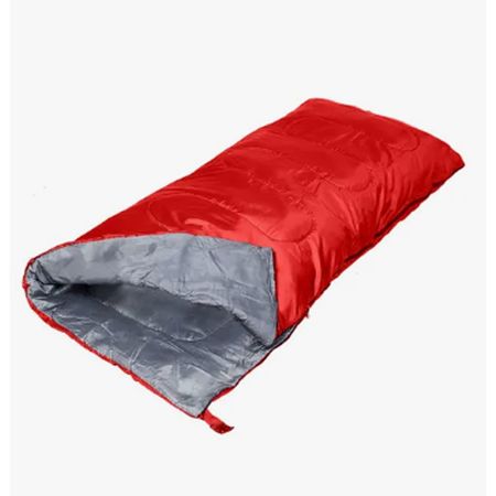 Bolsa De Dormir Rectangular Con Cierre Total Waterdog Bosque210rd Rojo