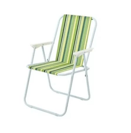 Silla Polyester Rayada Verde Rofft RRJ- 1120V