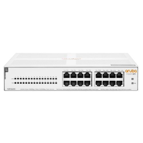 Switch Aruba 1430 16 Puertos Gigabit - Vista 1