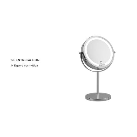 Espejo para Maquillaje Gadnic Led GMD710 7X/1X