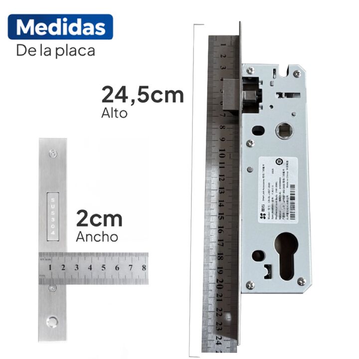 Cerradura Ezviz DL06 Smart Home Huella Gris - Vista 6