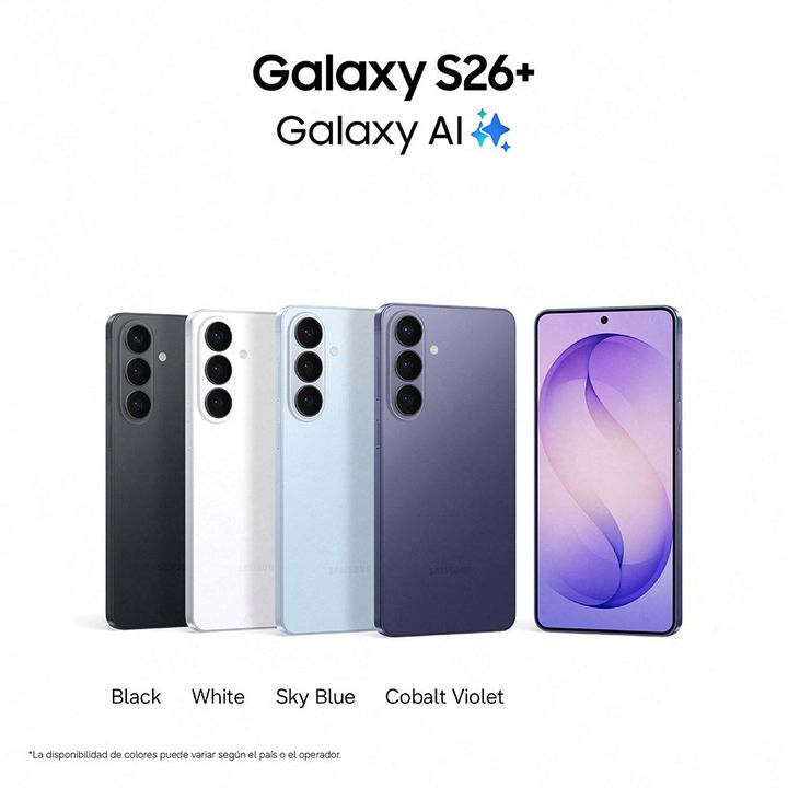 Celular Samsung S26+ 12GB 256GB Violeta - Vista 4