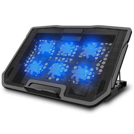 Cooler Refrigeración de Notebook Gadnic Radiador Cuádruple Ventilación