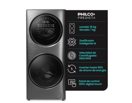 Torre De Lavado Carga Frontal Phlft157gt Philco