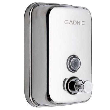 Dispenser de Jabon Liquido Gadnic Metalico Baño y Cocina 500ml