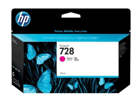 Cartucho F9J66A HP 728 130-ml Magenta Ink Cartridge