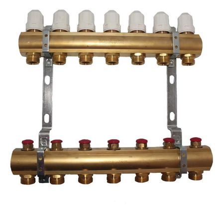 Conjunto Colector 7 Vias Con V/termostat Ofitt Peisa 
