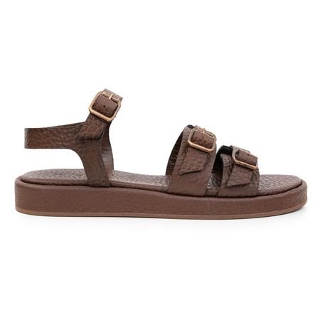 SANDALIA DANIA MARRON