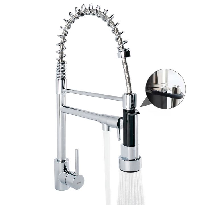 Griferia Canilla Monocomando Rieti by Gadnic Extensible y Flexible - Vista 1