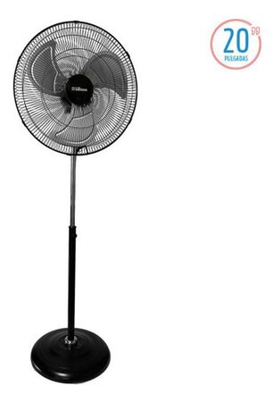 Ventilador de Pie Liliana 20" 3 aspas Metal Negro