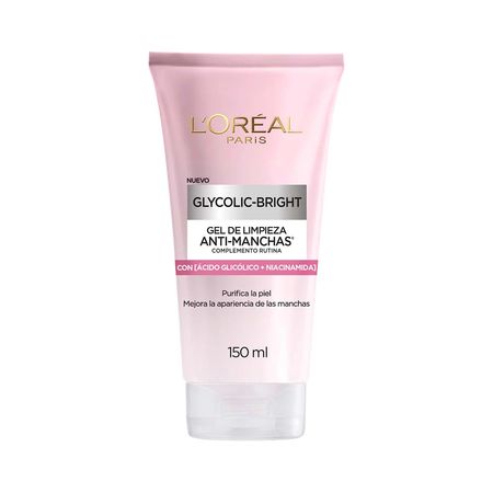 Gel Limpiador Loreal Paris Glycolic Bright Antimanchas 150Ml