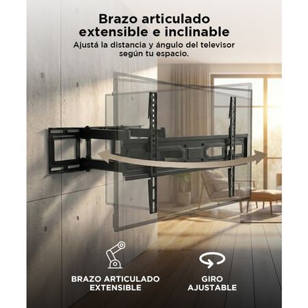 Soporte Para Tv Gadnic entre 37 a 80