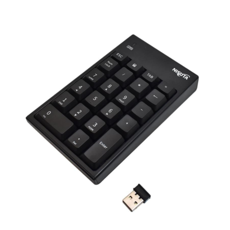 TECLADO NISUTA NUMERICO (C:NEGRO NSKB11NW)