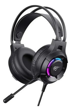 Auriculares Havit Gamer H2049d Con Micrófono 3.5mm Black