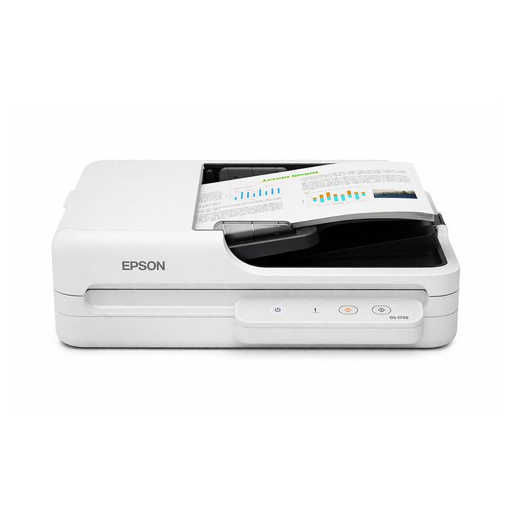 Scanner Epson DS1730 Workforce 30Ppm Duplex Blanco - Vista 1