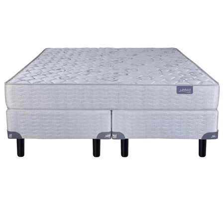 Colchon y Sommier Inducol Linea Dorada Super Queen 160x200x20 Espuma de Alta Densidad Firme