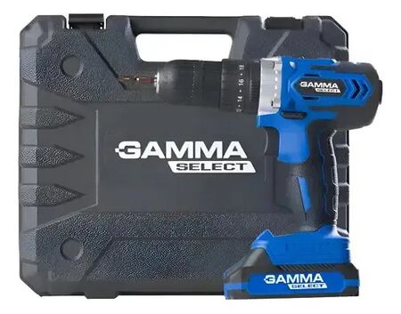 Taladro Atornillador Percutor En Kit Gamma Select G12601kar