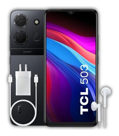 Celular TCL 503 6.6" 64+3GB Space Gray