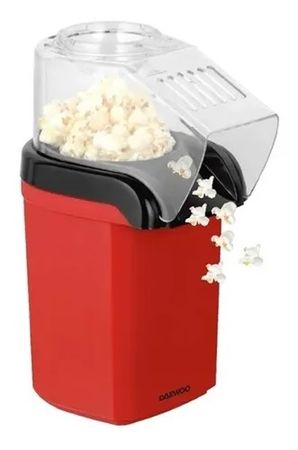 Pochoclera Fabrica De Pochoclo Daewoo 1200w Extra Veloz Color Rojo
