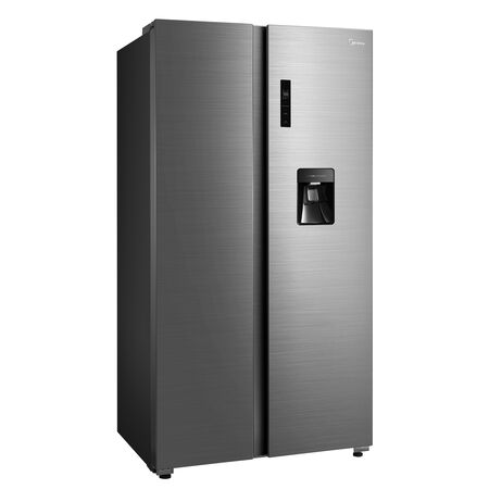 Heladera Inverter Midea Side By Side Inox 510lts.