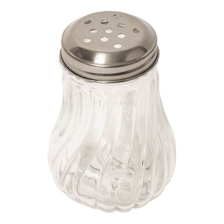 NO USAR QUESERA DE VIDRIO CON TAPA DE ACERO INOXIDABLE