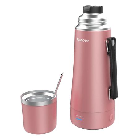 TERMO ELECTRICO 1L. PEABODY PE-ET1001G ROSE GOLD