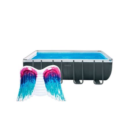 Combo Pileta Intex 17203L 549x274 + Flotador Alas De Angel