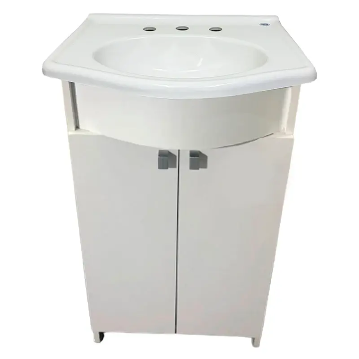 Vanitory CV471 50x40cm Redond Blanco 3Ag MS MARMOL SINTETICO - Vista 1