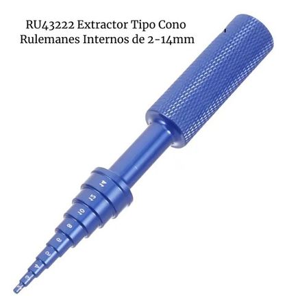 Extractor Ruhlmann de Rodamiento Interno Cono 2-14mm