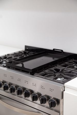 Cocina Industrial Maraldi Cheff con Carlitera y Plancha – 87 cm