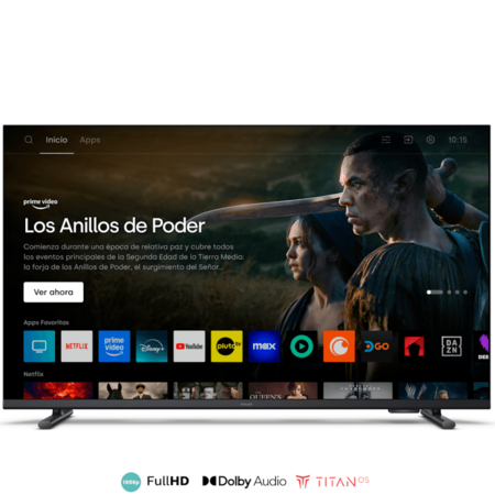 Smart Tv Philips 55 4K Titan Os 55Pud7309/77