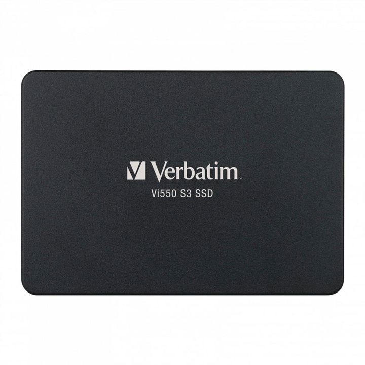 Disco Solido Interno Ssd Verbatim Vi550 256gb Sata 3 2.5 Color Negro - Vista 1