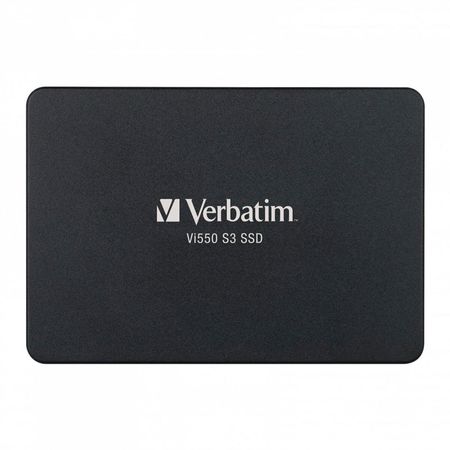 Disco Solido Interno Ssd Verbatim Vi550 256gb Sata 3 2.5 Color Negro