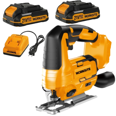 Sierra Caladora Inalámbrica Worksite 3000 Rpm 0-45°brushless