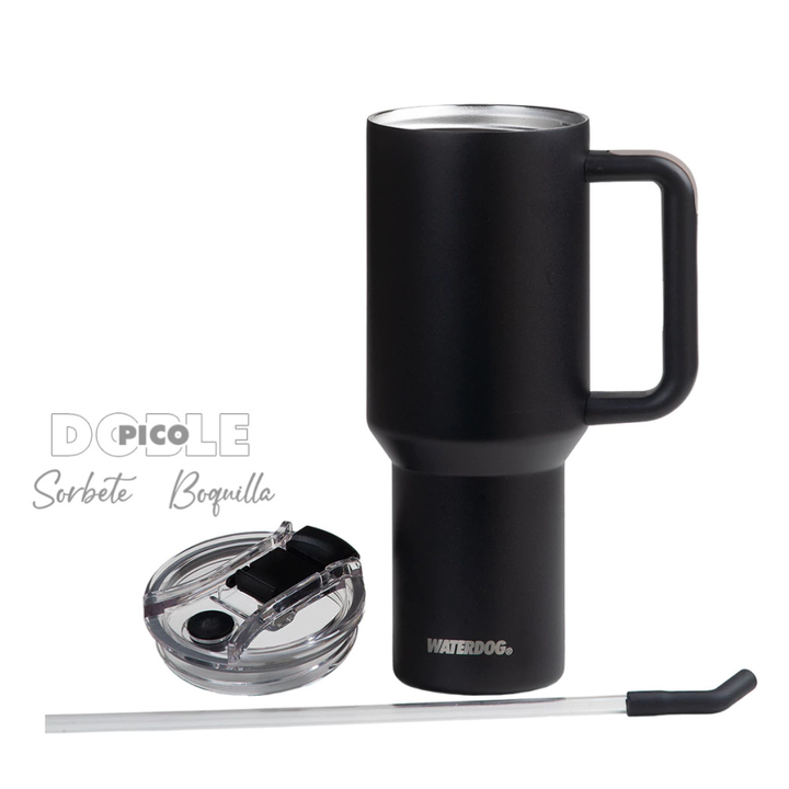 VASO TERMICO WATERDOG 1200CC (C:NEGRO COLD1200BK) - Vista 2
