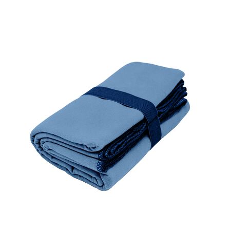 Toalla De Microfibra 70 X 140 Cm Azul