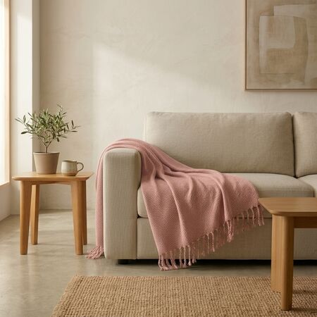 Manta Tejida Decorativa Pie de Cama Sillón Kavanagh 170 x 130