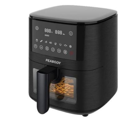 FREIDORA PEABODY PE-AFD420N - SIN ACEITE, NEGRO, 4.2LTS, 1400W, DIGITAL