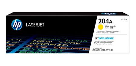 Toner Hp 204a Cf512a Amarillo Original M154 MFP M180 MFP181