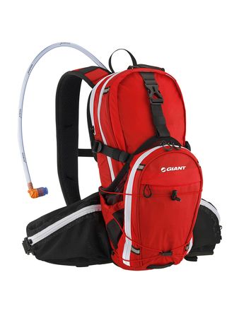 Mochila de Hidratción Giant Cascade 2 Unisex Ciclismo Rojo