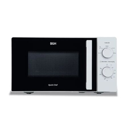 Microondas BGH 18 Litros Mecanico Blanco B118MB25