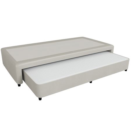 SOMMIER MARINERO MUSSA URANIA 100x200 ECO CUERO CRUDO