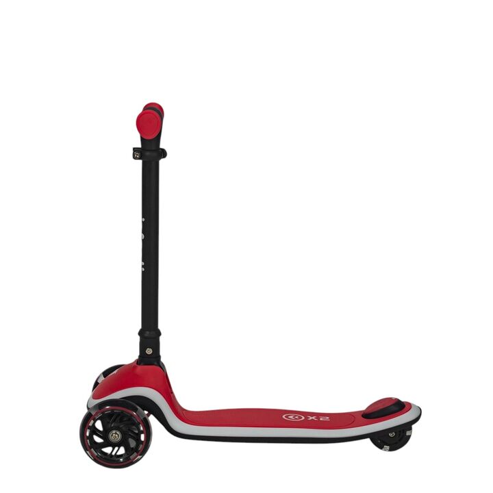 Monopatín plegable con luces LED Infanti rojo - Vista 3