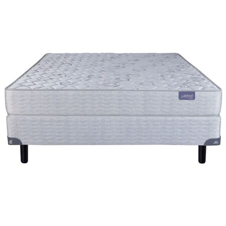 Colchon y Sommier Inducol Linea Dorada 2 Plazas y Media 140x190x20 Espuma Alta Densidad Firme