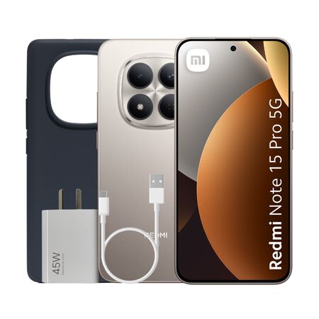 Celular Xiaomi Redmi Note 15  Pro 5G 512Gb 8Gb Ram Titanium