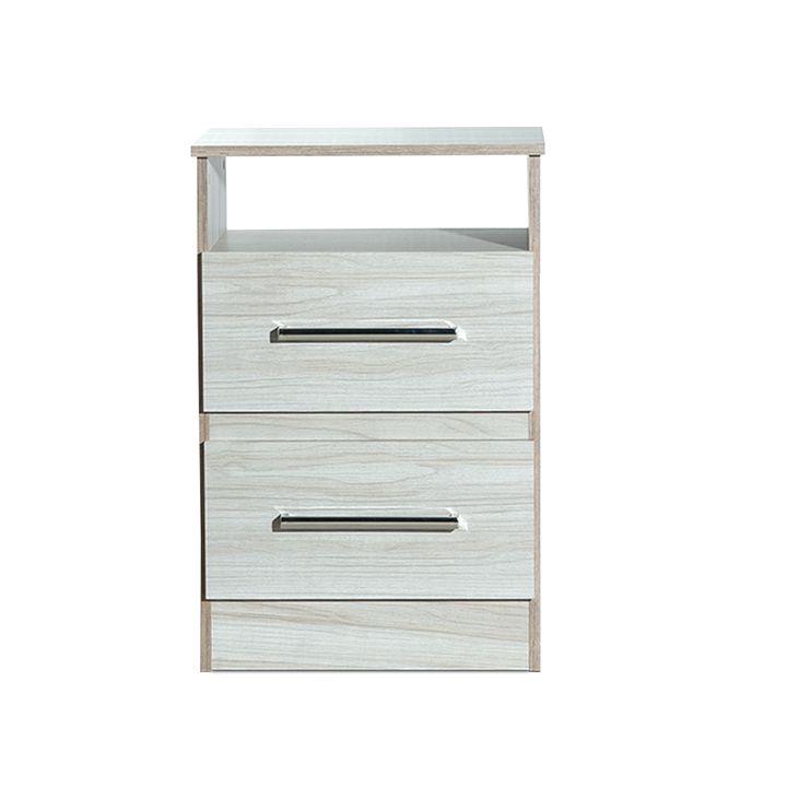 Combo para Dormitorio Placard y Mesa de Luz Reforzados Maximo Fortaleza Marfil - Vista 14