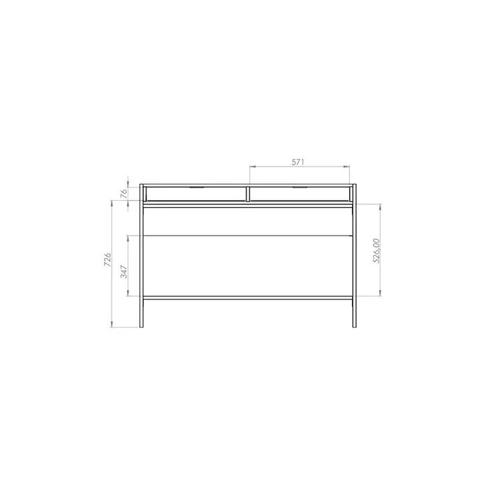 Escritorio DIELFE 120Cm Ema120 - Vista 5