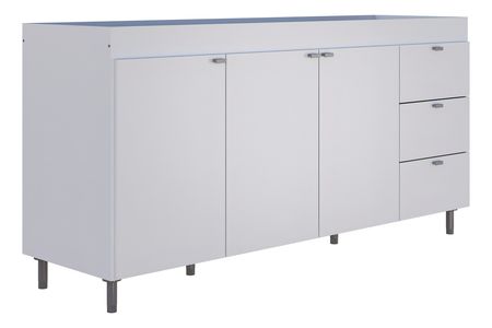 BAJO MESADA ORLANDI 4000 1.60 3C 3P BLANCO