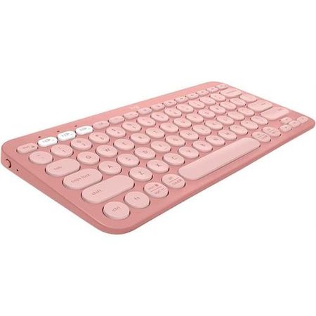 Teclado Logitech K380S Wireless Rosa 920-011785