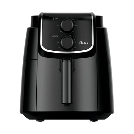freidora de aire mecanica midea af-m140bar1 de 4l color negro